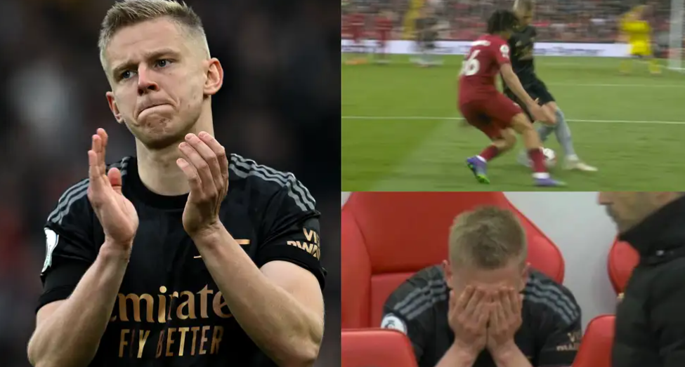 Zinchenko om mat hoi han sau khi bi 'xau kim' hinh anh