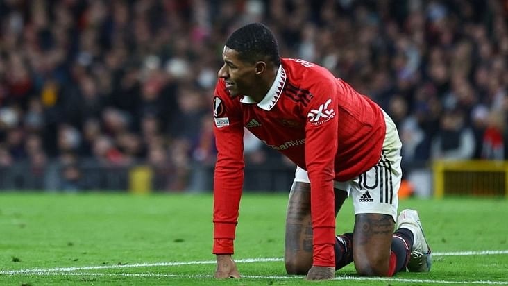 Rashford tro lai san tap hinh anh