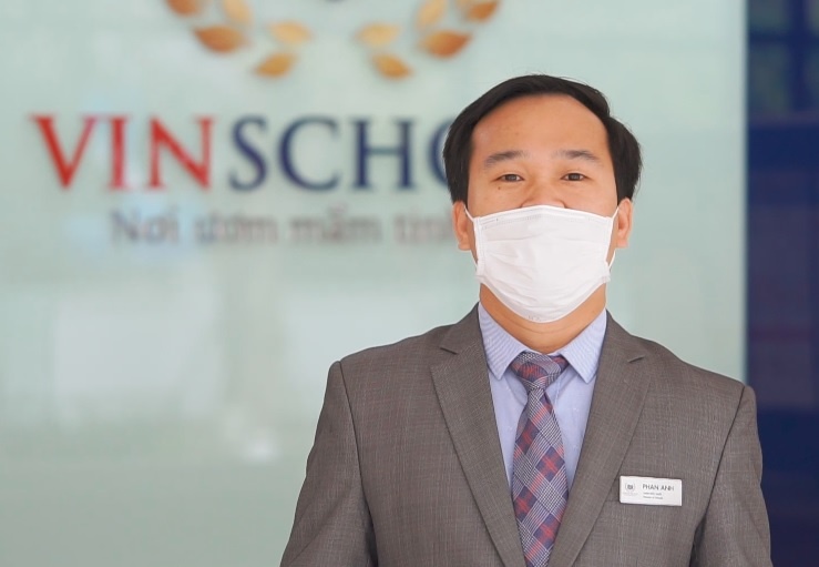 Video - Giao vien Vinschool chia se kinh nghiem day online mua dich hinh anh