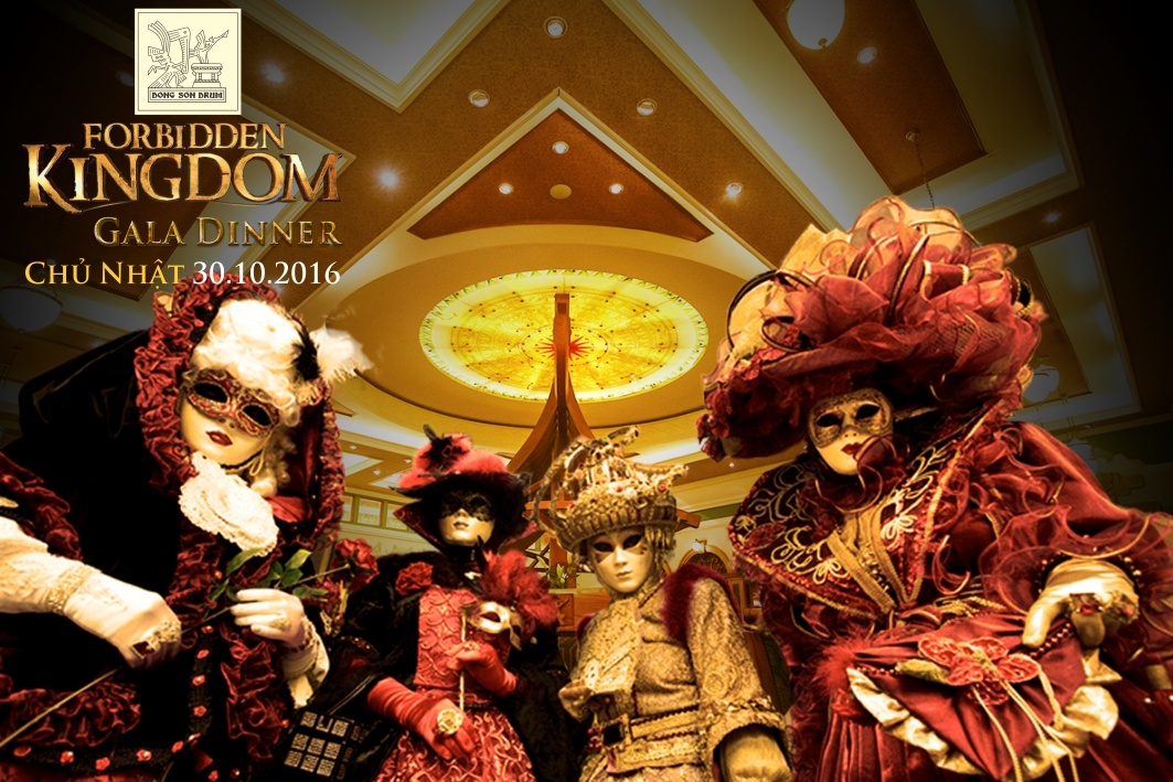 Da tiec Halloween tai Dong Son Drum Restaurant hinh anh