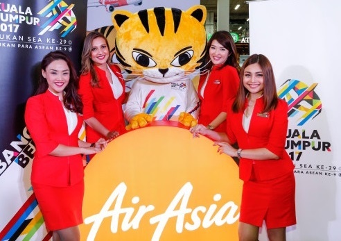Thu tai trac nghiem SEA Games, nhan ve may bay AirAsia hinh anh