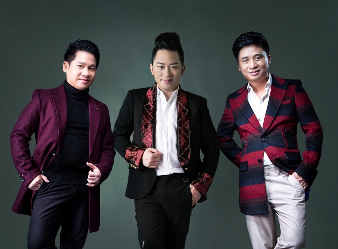 Trong Tan, Tan Minh, Tung Duong lan dau hoa ca tren san khau dip Noel hinh anh