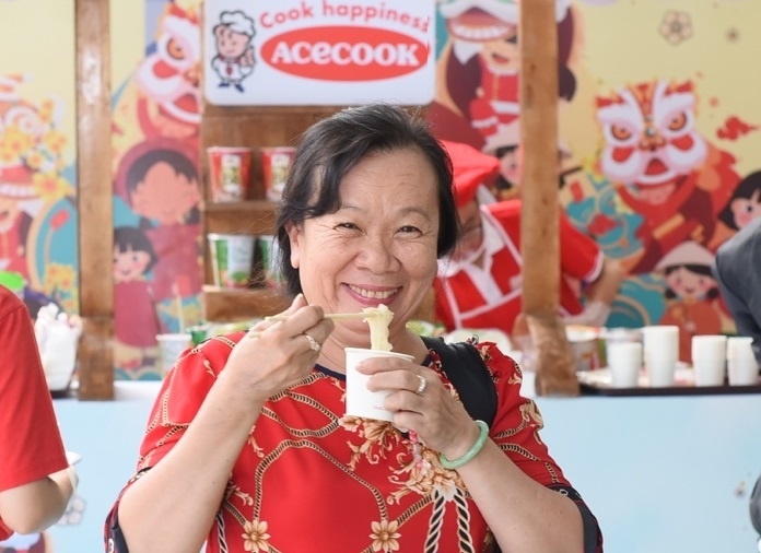 Acecook mang mam co hanh phuc den 'Tet festival 2020' hinh anh
