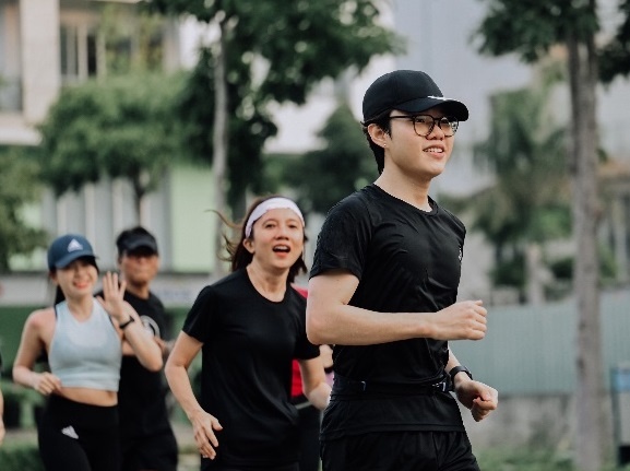 Co the va tam tri thay doi tich cuc sau 3 thang chay bo hinh anh