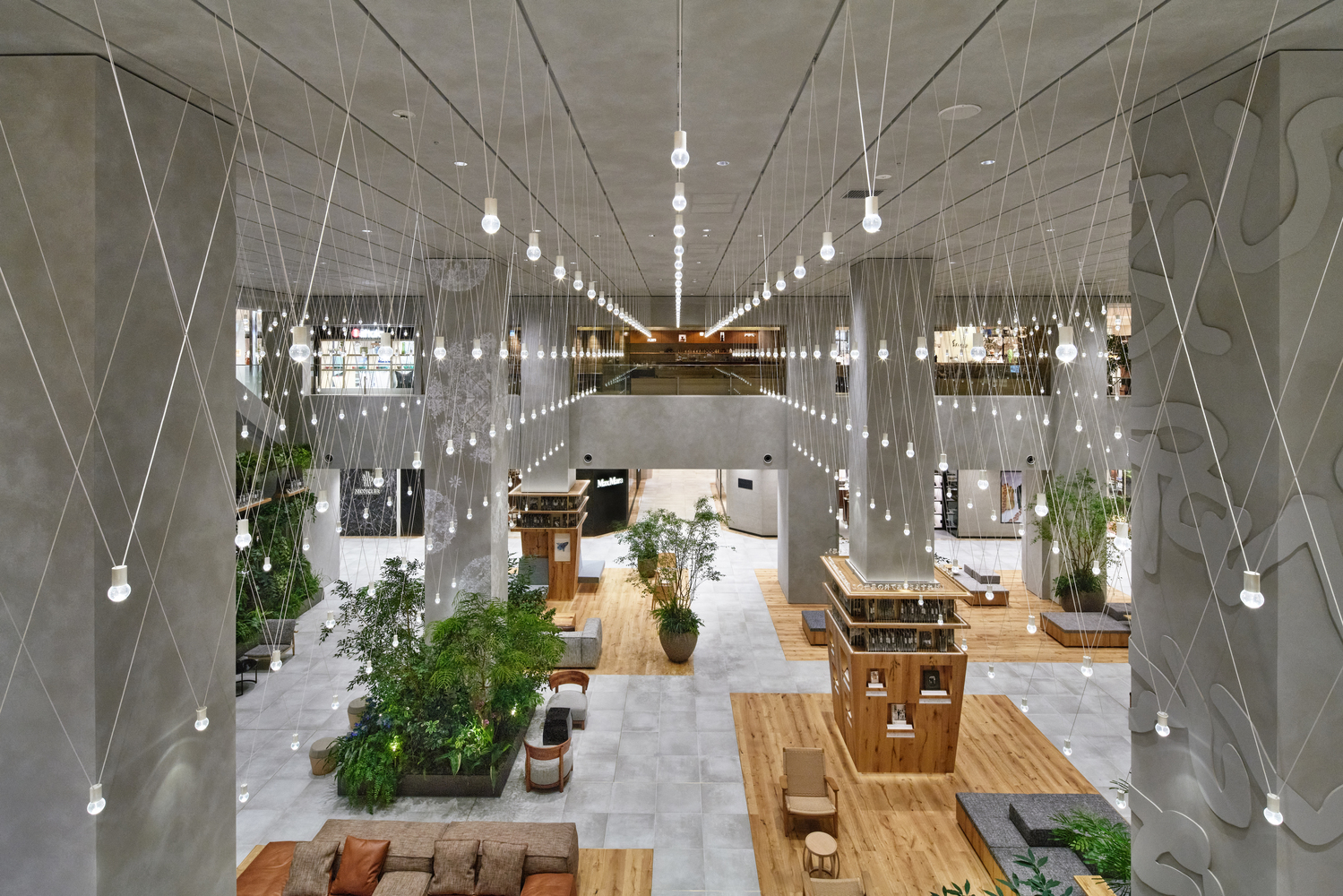 Vuon sinh thai thu nho trong trung tam thuong mai o Nhat hinh anh