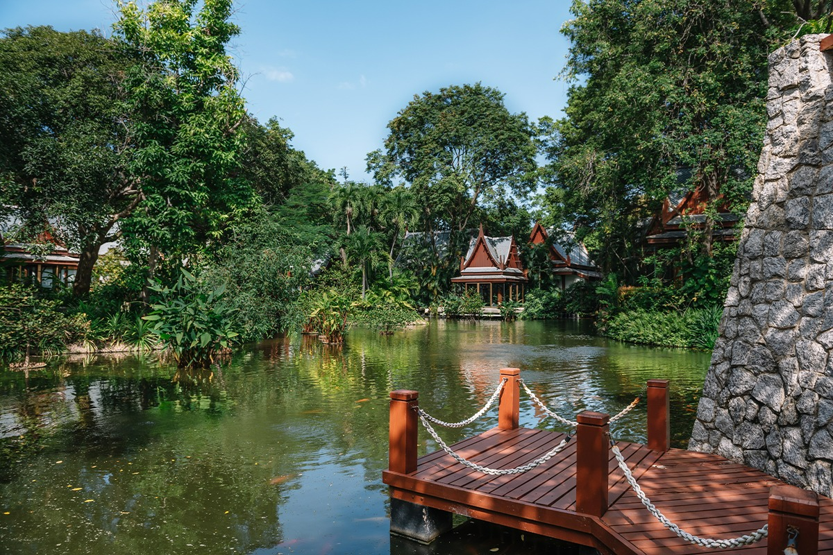 Resort nghỉ dưỡng nằm sát bờ biển ở Thái Lan