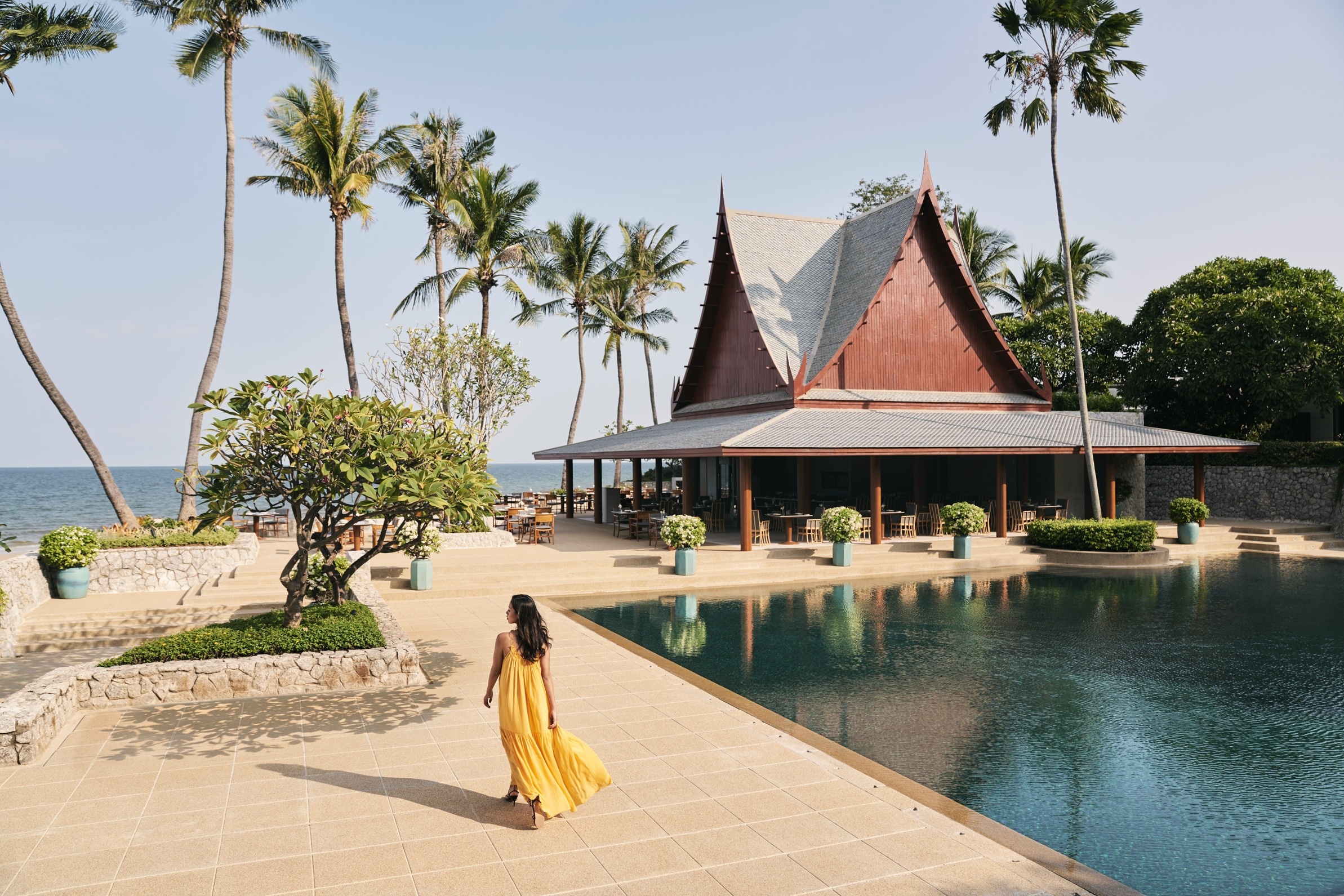 Resort nghỉ dưỡng nằm sát bờ biển ở Thái Lan