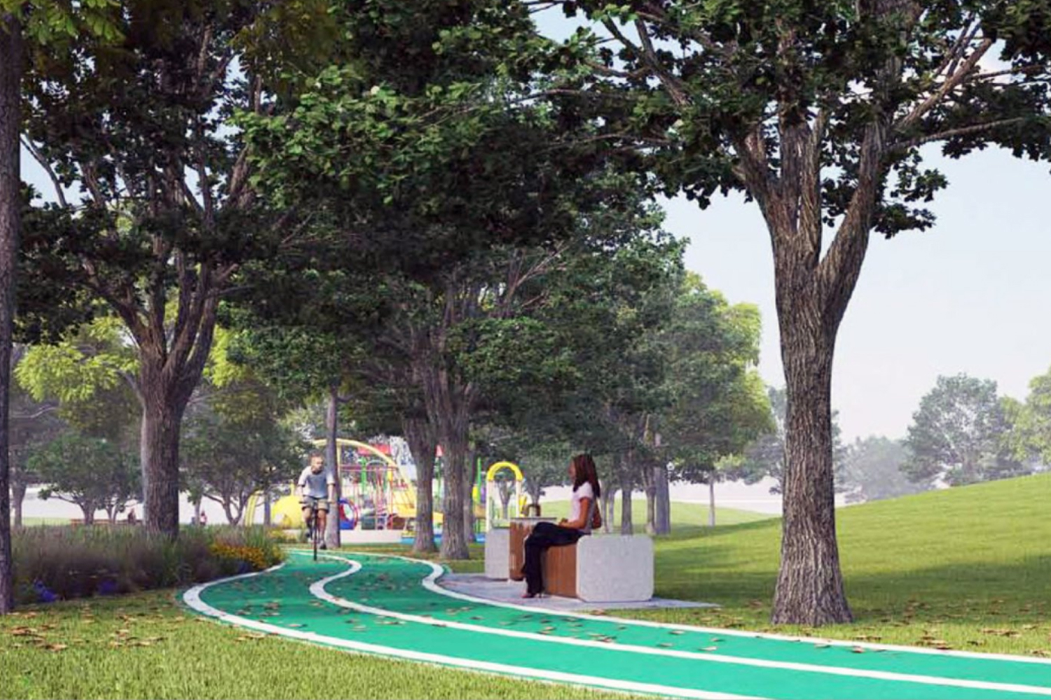 cong vien Qatar anh 9