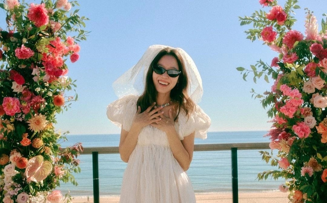 Hinh anh hiem hoi trong le cuoi cua Gong Hyo Jin hinh anh