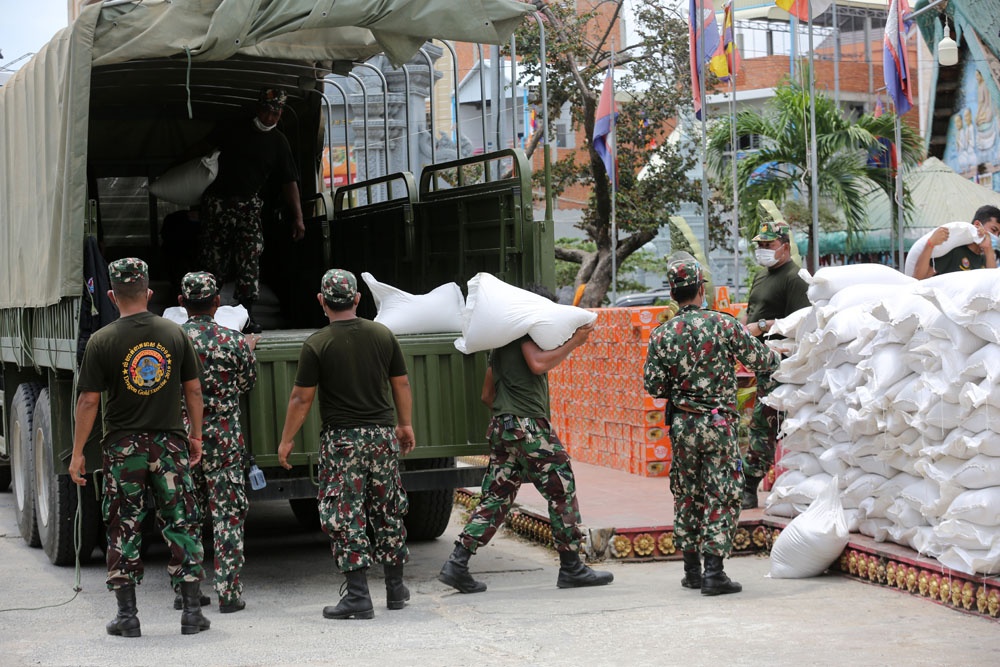 Quan doi Campuchia va Covid-19 anh 3