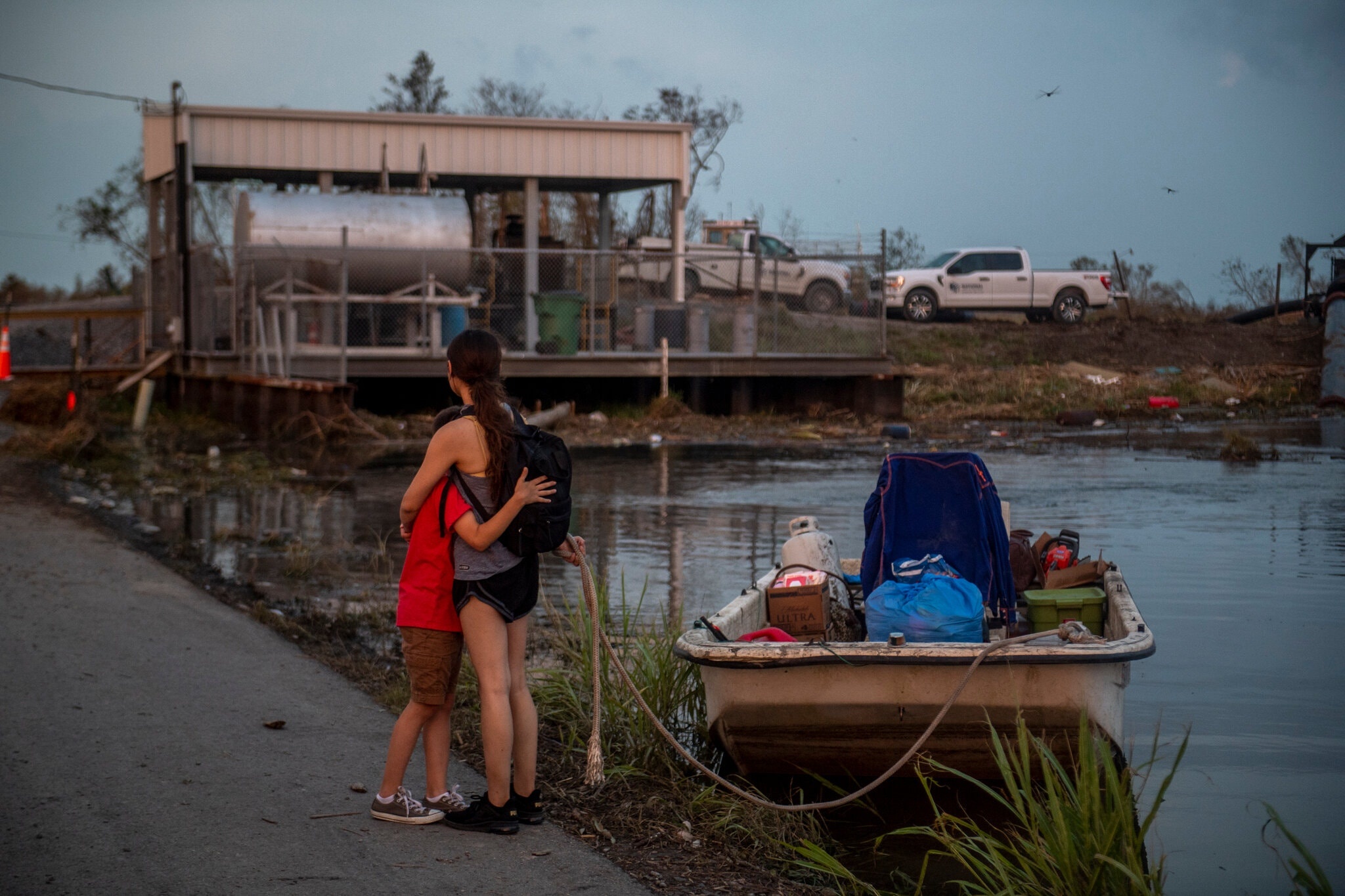 Bao Ida phoi bay hai nua the gioi doi lap o tieu bang My hinh anh