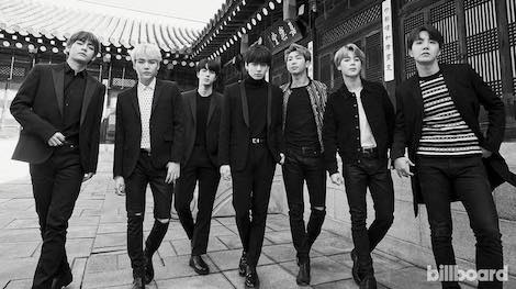 BTS la nghe si Han Quoc dau tien len bia tap chi Billboard My hinh anh