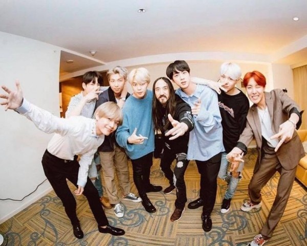 Che bai nhac BTS, nha san xuat cua SM bi DJ Steve Aoki nhac kheo hinh anh