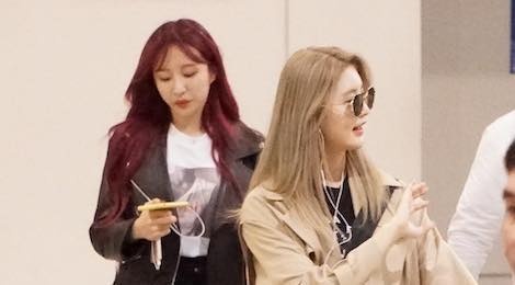 Nhom nhac nu goi cam EXID lang le den Sai Gon hinh anh