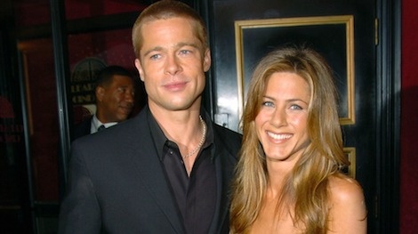 Nghi van Brad Pitt va Jennifer Aniston tai hop hinh anh