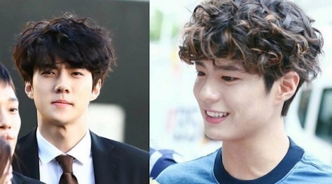 Sao nam Han 'me met' mot toc xoan roi nhu to chim hinh anh