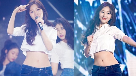 Thanh vien nhom nhac nu thu hut vi vong eo qua dep hinh anh