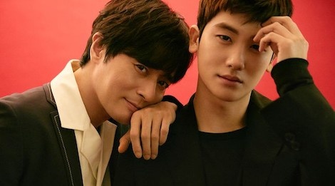 Jang Dong Gun dep lan at dan em Park Hyung Sik tren bia tap chi hinh anh