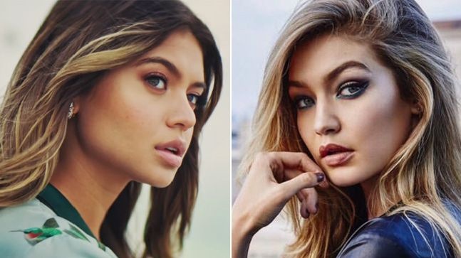 zayn malik ôm hôn người mẫu giống hệt gigi hadid ảnh 1 zayn malik om hon nguoi mau giong het gigi hadid anh 1