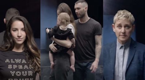 Adam Levine dua vo con cung dan sao quyen luc vao MV ton vinh phai nu hinh anh