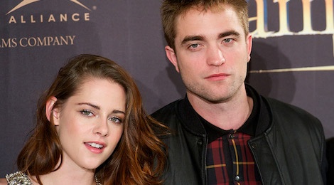 Lo anh Robert Pattinson gap Kristen Stewart, day len tin tai hop hinh anh