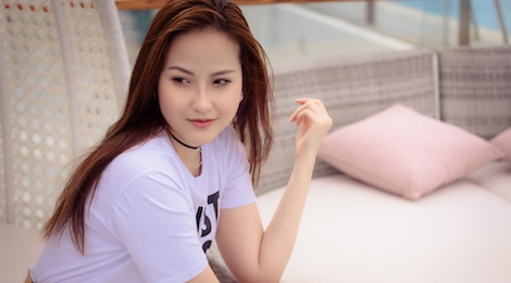 Khanh Ngan dong hanh cung World Cup 2018 hinh anh