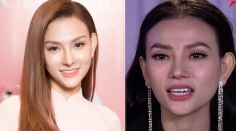 Thu Thuy xuat hien khac la voi chiec cam va mui dai, nhon hinh anh