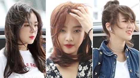 Red Velvet xinh dep noi bat, lan at dan sao nam Kpop tai san bay hinh anh