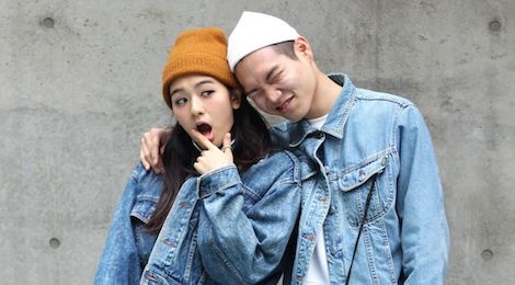 Thoi trang cho cac cap doi dang hoc hoi tu gioi tre Han Quoc hinh anh