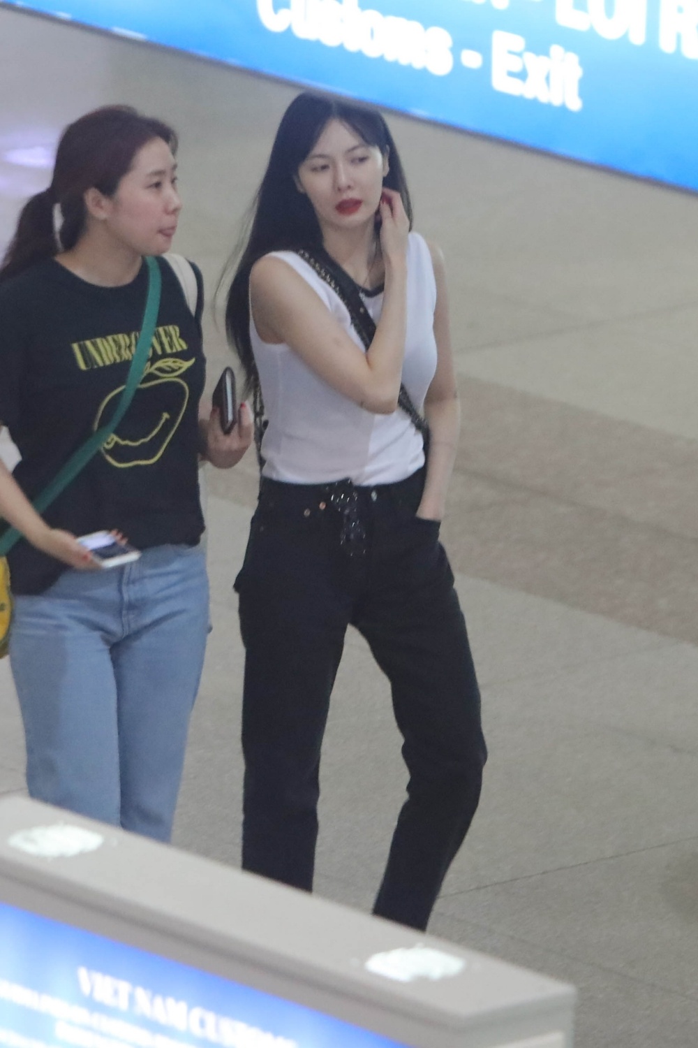 hyuna đến việt nam ảnh 1 hyuna den viet nam anh 1
