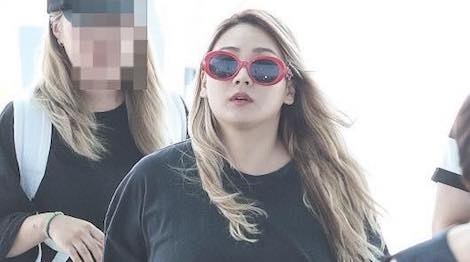 CL (2NE1) tang can khong kiem soat, than hinh nang ne hinh anh