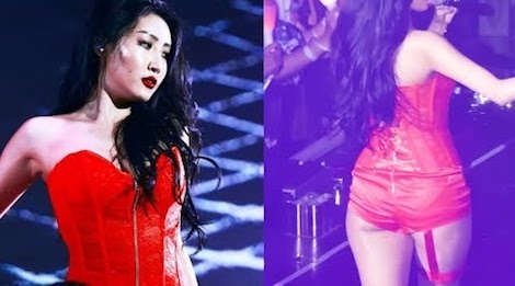 Nu than tuong 23 tuoi bi che phan cam vi dien vay qua ngan hinh anh