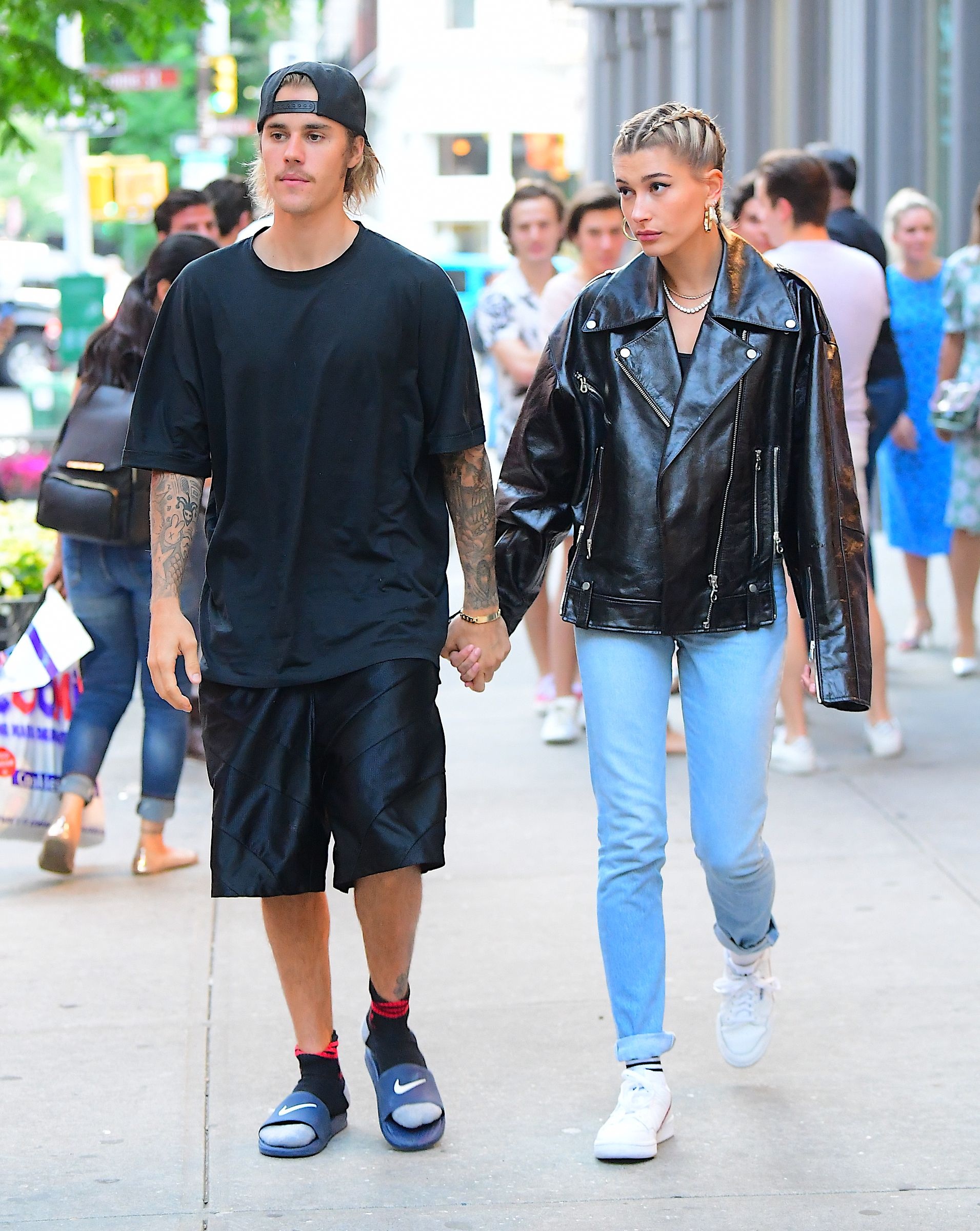 justin bieber hailey baldwin tren pho anh 9