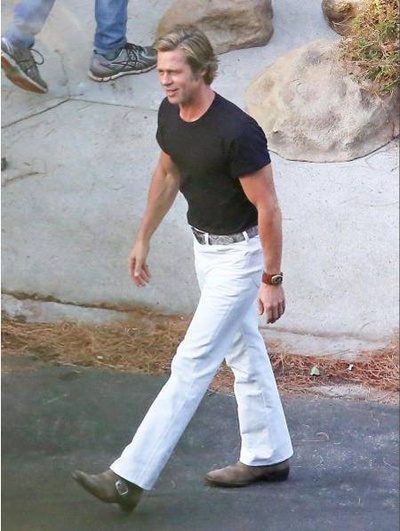 brad pitt ở trường quay phim ảnh 1 brad pitt o truong quay phim anh 1