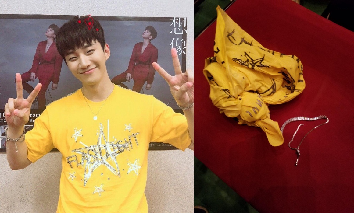 Than tuong Kpop nem vong tay tri gia 35.000 USD tang fan hinh anh