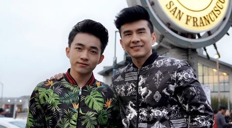 Dan Truong dua hoc tro Trung Quang lan dau luu dien o My hinh anh