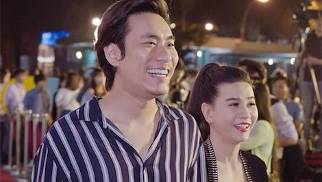 Truoc khi noi yeu An Nguy, Kieu Minh Tuan van vui ve voi Cat Phuong hinh anh