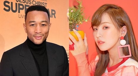 John Legend lan dau tien song ca cung than tuong Kpop hinh anh