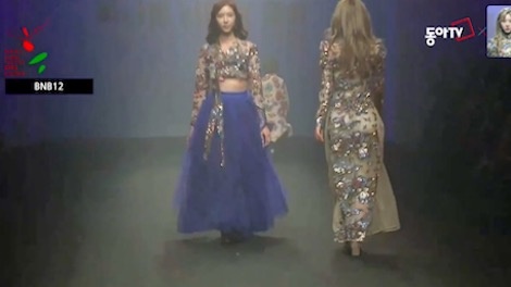 Ao dai Viet xuat hien tai Tuan le thoi trang Seoul 2018 hinh anh