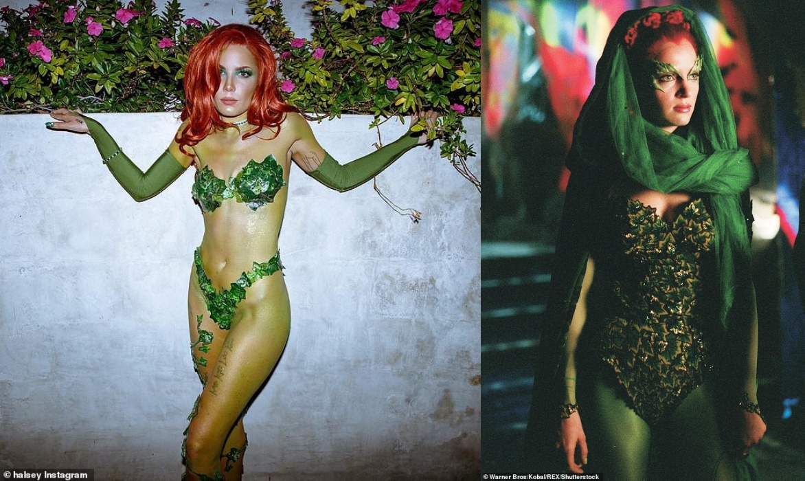 sao hollywood hoa trang halloween anh 1