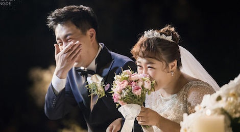 Anh cuoi lang man cua 'Co beo lang hai' Han Quoc hinh anh