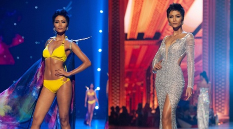 H'Hen Nie duoc chuyen gia quoc te khen ky nang catwalk hinh anh