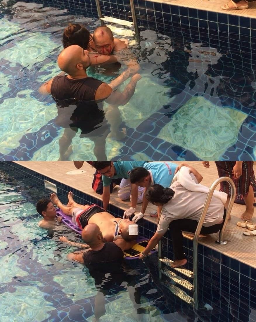 rapper hàn bị liệt do gãy cổ khi đi du lịch ảnh 1 rapper han bi liet do gay co khi di du lich anh 1