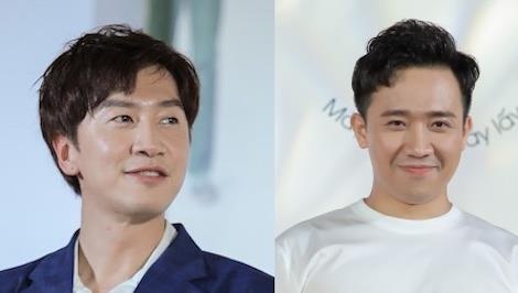 Hang nghin khan gia chen lan de bat tay Lee Kwang Soo va Tran Thanh hinh anh