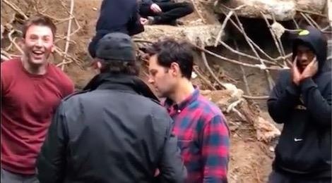 Chris Pratt tung video hau truong Avengers: Endgame hinh anh