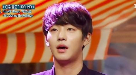 Nam dien vien Han ngai ngung vi hat kem hay hinh anh