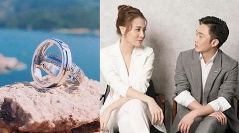 Dam Thu Trang khoe nhan kim cuong, chuan bi ket hon voi Cuong Do La hinh anh