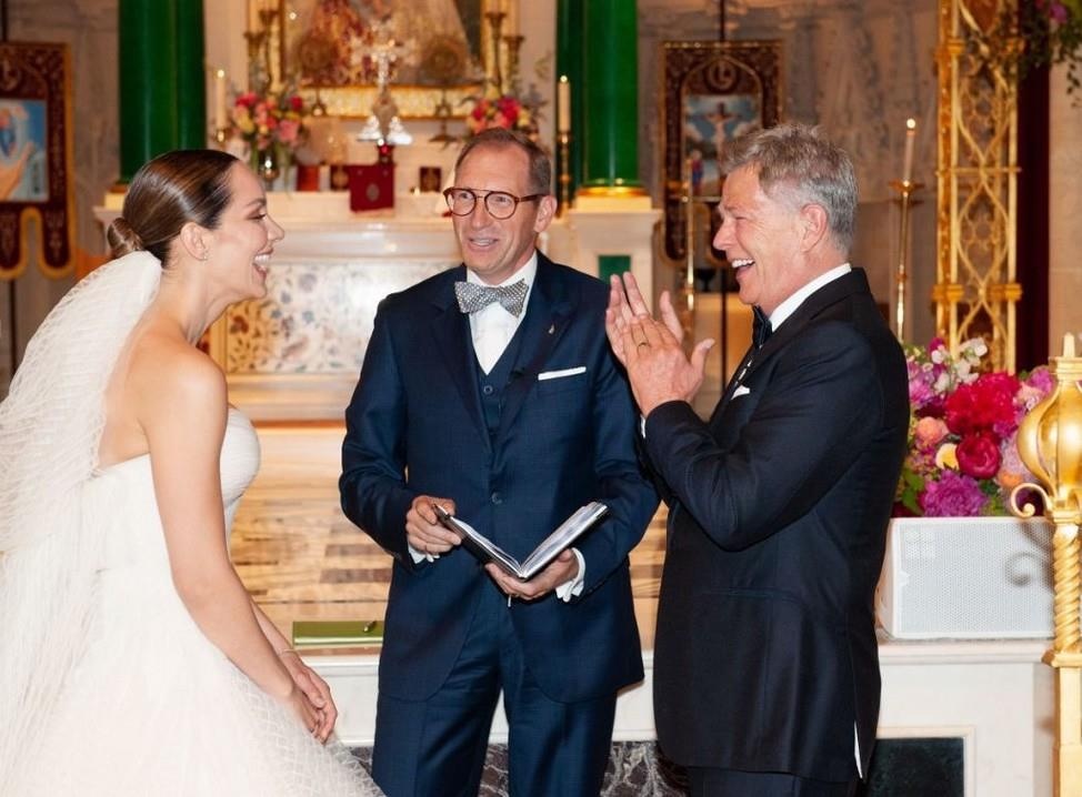 Katharine McPhee David Foster dam cuoi anh 2