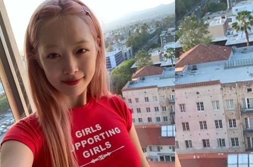 Sulli dang anh khong mac noi y sau khi tro lai showbiz hinh anh