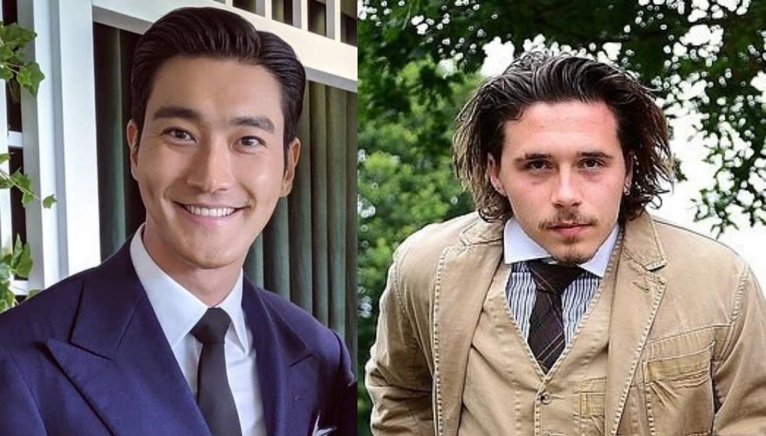 Choi Siwon duoc khen tre va dien trai hon con trai Beckham hinh anh